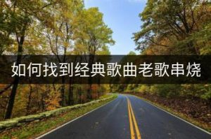 如何找到经典歌曲老歌串烧DJ版？-千羽教务资料网