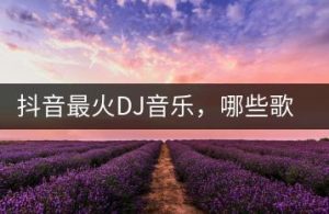 抖音最火DJ音乐，哪些歌曲成为了经典？-千羽教务资料网