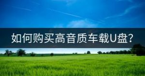 如何购买高音质车载U盘？-千羽教务资料网