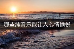 哪些纯音乐能让人心情愉悦？-千羽教务资料网