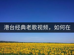 港台经典老歌视频，如何在线欣赏大全？-千羽教务资料网