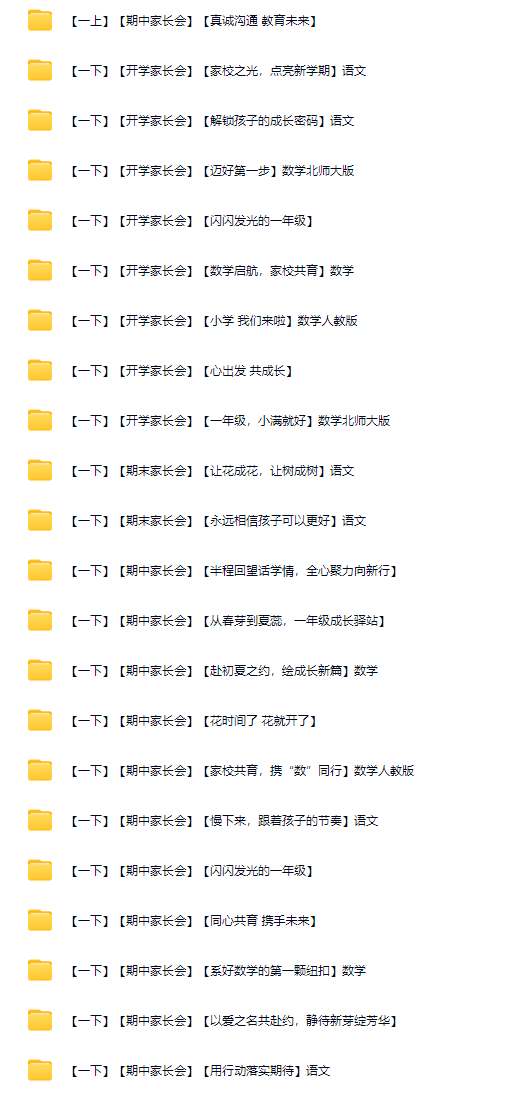 图片[3]-小学1-6年级家长会课件包-千羽教务资料网