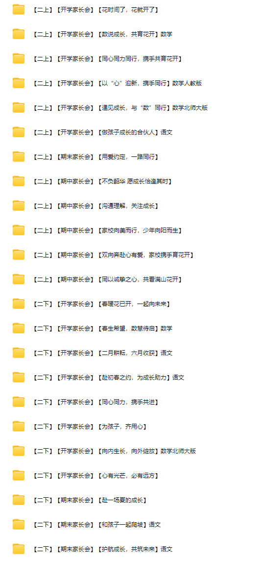 图片[4]-小学1-6年级家长会课件包-千羽教务资料网